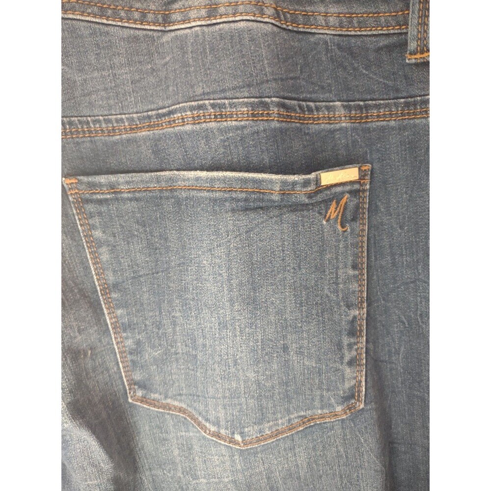 Seven7 x Melissa McCarthy Women's Distressed Pencil Jeans Size 22W - Picture 6 of 14